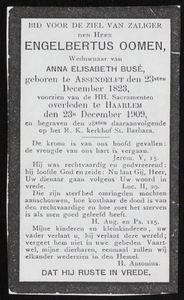 627 Engelbertus Oomen, datum overlijden: 23-12-1909