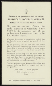 932 Eduardus Jacobus Vermast, datum overlijden: 04-11-1959