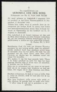 1181 Veronica van den Berg, datum overlijden: 12-12-1966