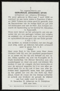 1482 Gerardus Johannes Span, datum overlijden: 02-02-1966
