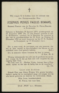 1562 Josephus Petrus Paulus Bomans, datum overlijden: 10-12-1943