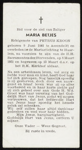 1566 Maria Betjes, datum overlijden: 08-03-1951