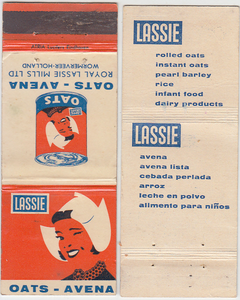 262 , ''LASSIE'' oats-avena