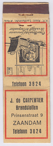 318 , J. De Carpentier'' Brandstoffen''