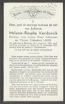 136 Melanie-Rosalia Verdonck, datum overlijden: 12-12-1956