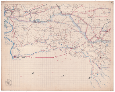 19223-A1.D2 Blad D2 van de algemene kaart van Overijssel. Zuid Salland, Zuidwest Twente en het noordelijk deel van de ...