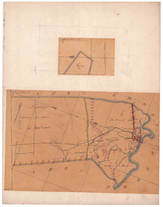 19224-40.2 Ambt Ommen 2 [en] Stad Ommen 2 Twee kaarten op een vel van aparte series. Bovenaan Ambt Ommen (nummer 40.1) ...