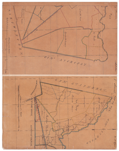 19224-46.2 Avereest 1 [en] Staphorst 2 Twee kaarten die niets met elkaar te maken hebben op een vel. Kaartnummer 46.2 ...