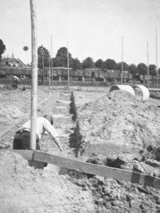 25910 FDHEEMAFA 082 Bouw van de nieuwe vestiging in Coevorden, 1948-09-23