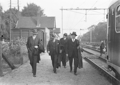 26055 FDHEEMAFF 331 Diverse foto 's gemaakt tijdens de overdracht van elektrische treinstellen aan de Nederlandse ...