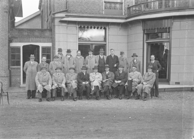 26063 FDHEEMAFF 339 Excursie van de Nederlandse Vereniging van Electrotechnische Werkgevers in Hilversum