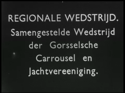 2510BB03215 Reportage over verschillende paardensportevenementen:- Springconcours Gorsselsche Carrousel- en ...