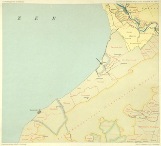 152-KD001319 De Marken van Gelderland, Overijssel, Drente, Westerwolde, enz. Blad 10 Kaart uit de Geschiedkundige ...