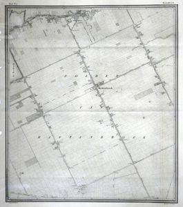 850-KD001481 Mastenbroek blad nr. 17 Zeventienden blad van de atlas van de IJssel door L.J.A. van der Kun en R. ...
