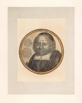 31774 Portret van Johan Andriesz., geboren 1622, leraar van de Doopsgezinden te Utrecht (1653-1706), overleden 11 mei ...