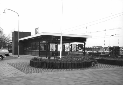 150855 Gezicht op het N.S.-station Wijchen te Wijchen.