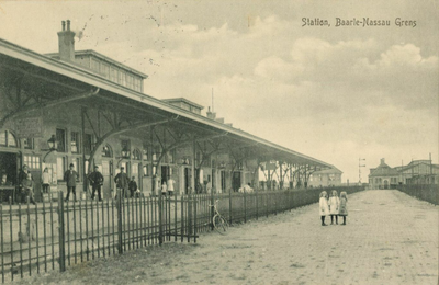 162847 Gezicht op het S.S.-station Baarle-Nassau Grens te Baarle-Nassau.