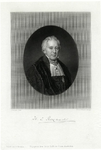 32055 Portret van H.J. Royaards, geboren 1794, hoogleraar in de theologie aan de Utrechtse hogeschool (1823-1854); zoon ...