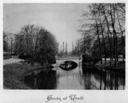 83848 Gezicht op de Lucasbrug over de Stadsbuitengracht te Utrecht, uit het zuiden.