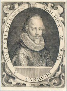 39305 Portret van Adolf de Wael, heer van Moersbergen, geboortejaar onbekend, lid van de Ridderschap van Utrecht, ...