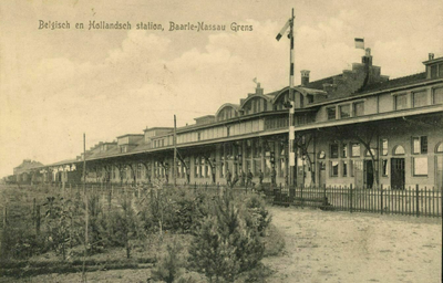 162846 Gezicht op het S.S.-station Baarle-Nassau Grens te Baarle-Nassau.