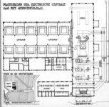 79585 Plattegrond van de Electriciteitscentrale van de PEGUS (Provinciaal en Gemeentelijk Utrechts ...