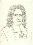 39038 Portret van P. van Maestricht, geboren 1630, hoogleraar in de theologie aan de Utrechtse hogeschool (1677-1706), ...