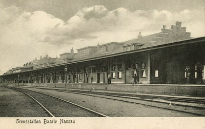 162845 Gezicht op het S.S.-station Baarle-Nassau Grens te Baarle-Nassau.