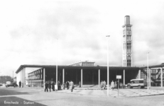 162770 Gezicht op het N.S.-station Enschede te Enschede.