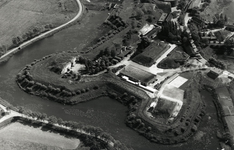 92583 Luchtfoto van een gedeelte van het Fort bij Honswijk te Tull en 't Waal (gemeente Houten) uit het noordwesten.
