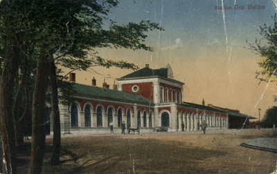 165200 Gezicht op het H.S.M.-station Den Helder te Den Helder.