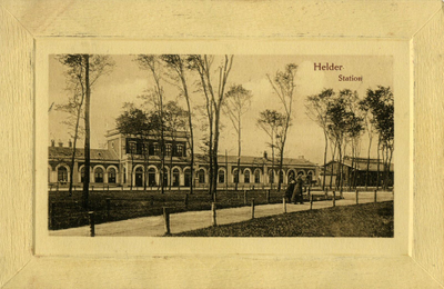 165201 Gezicht op het H.S.M.-station Den Helder te Den Helder.
