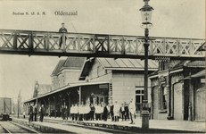 165246 Gezicht op het H.S.M.-station Oldenzaal te Oldenzaal.