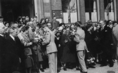 100037 Afbeelding van de viering van het 75-jarig jubileum van de legering van de genietroepen in Utrecht op het ...