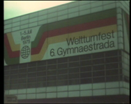 238 Weltumfest, Gymnastiekvereniging Sparta doet mee aan de Gymnastrada in Berlijn, 1 tot 5 juli 1975