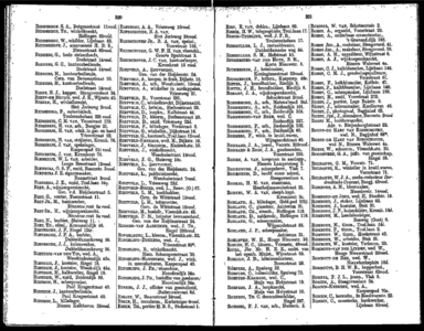  Adresboek van Dordrecht, samengesteld uit het bevolkingsregister der Gemeente, pagina 165