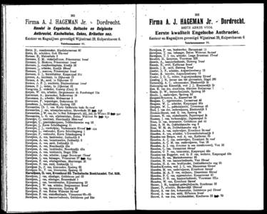  Adresboek van Dordrecht, samengesteld uit het bevolkingsregister der Gemeente, pagina 129