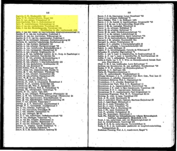  Adresboek van Dordrecht, met aanvullingslijst, samengesteld uit het bevolkingsregister der Gemeente, pagina 260