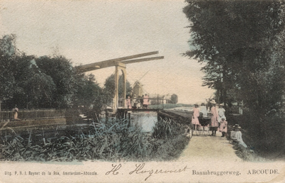 141; De Voordijk te Abcoude, met links de Hulksbrug