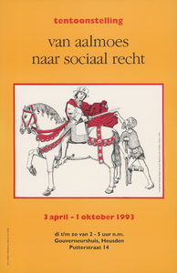 2 'Tentoonstelling van aalmoes naar sociaal recht 3 april - 1 oktober 1993' in het Gouverneurshuis te Heusden