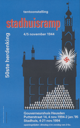 10 'Tentoonstelling stadhuisramp 4/5 november 1944. 50ste herdenking. Gouverneurshuis Heusden'