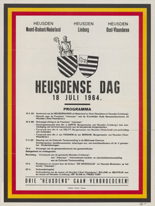 23 'Heusdense dag 18 juli 1964. Heusden Noord-Brabant/Nederland. Heusden Limburg. Heusden Oost-Vlaanderen'