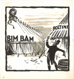 CMO10501-052 Bim Bam en Circus Boltini in Purmerend.Stichting Bim Bam was oorspronkelijk bedoeld om geld in te zamelen ...