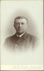 Mulder-z-0199 Foto: Jacob van Wiltenburg, geboren op 24-08-1862 te Broek in Waterland, van beroep: landman. ...