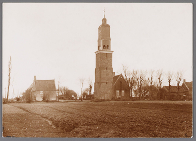 WAT002000920 Beschuittoren Wormer, gebouwd in 1620 en gesloopt in 1896 door de firma Boots uit Haarlem. Hij heeft ...