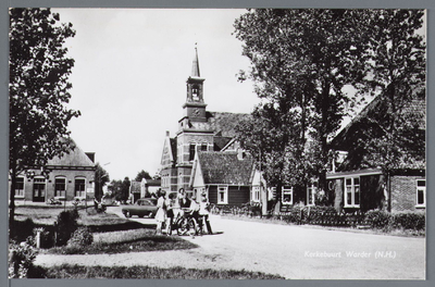 WAT002003123 Kerk in Warder;De voormalige Hervormde kerk is een in 1847 gebouwd kerkgebouw in het Nederlandse dorp ...