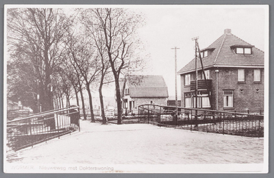 WAT002000110 Viersprong Nieuweweg-Zandweg.Rechts het huis waarin dokter Karel Marie van Horssen (1895) van 2 februari ...
