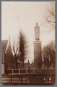 WAT002000921 Beschuittoren Wormer, gebouwd in 1620 en gesloopt in 1896 door de firma Boots uit Haarlem. Hij heeft ...