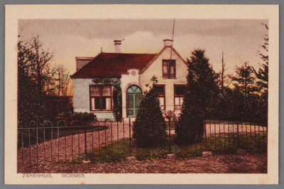 WAT002001263 Ziekenhuis omstreeks 1910, waarin toen dokter Willem de Booij zijn praktijk hield.