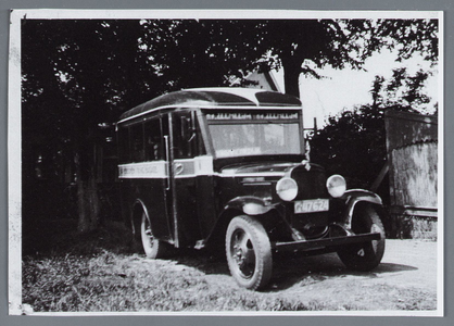 WAT002001876 Autobus van garage Fonteijn N.V. De Zeemeeuw , nr. 1 te Krommeniedijk.Eigenaar: Jacobus ( Cobus) Fontijn, ...